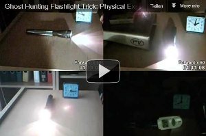 Ghost Hunting Flashlight Trick